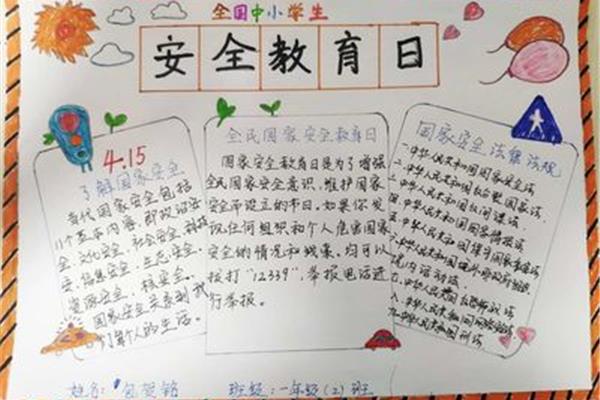 安全無小事手抄報內(nèi)容